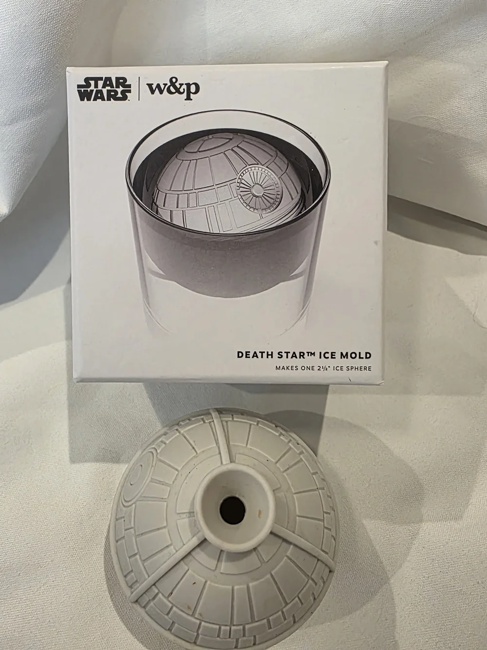 W&P Silicone Star Wars Death Star Ice Cube Tray Desert Sphere Mold